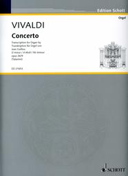 Concerto D - Moll Op 26/9 Pv 282