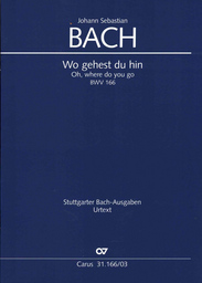 Kantate 166 Wo Gehest du hin BWV 166