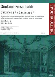 Canzonen A 4 Bd 1