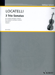 3 Triosonaten Op 8