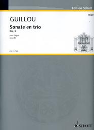 Sonate En Trio Op 83/3