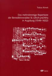 Das Mehrstimmige Repertoire Der Benediktinerabtei St Ulrich + Afr