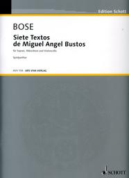 7 Textos De Miguel Angel Bustos