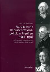 Musikalische Repraesentationspolitik In Preussen (1688-1797)