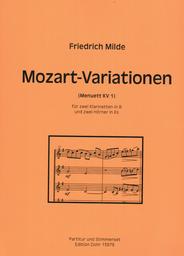 Mozart - Variationen (Menuett KV 1)