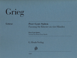 Peer Gynt Suiten Nr. 1 op 46 und Nr. 2 op 55 - Fassung für Klavier zu vier Händen
