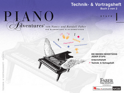 Piano Adventures 1 - Technik + Vortragsheft