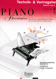 Piano Adventures 2 - Technik + Vortragsheft