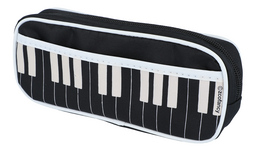 Mäppchen Keyboard schwarz 20x8x3cm