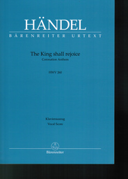 The King Shall Rejoice Hwv 260 - Coronation Anthem 2