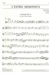 Concerto A - Moll Op 3/8 (L'estro Armonico)