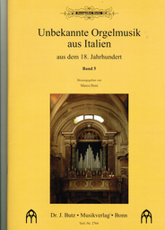 Unbekannte Orgelmusik Aus Italien Aus Dem 18 Jahrhundert 5