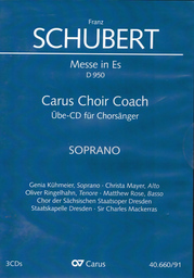 Messe Es - Dur D 950 Übe - CD für Chorsänger