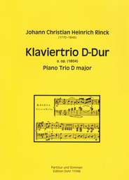 Klaviertrio oop (1804) D - Dur