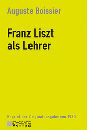 Franz Liszt als Lehrer