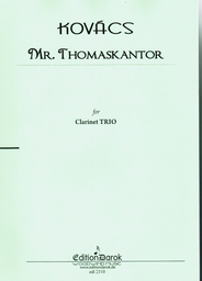 Mr Thomaskantor A La J S Bach
