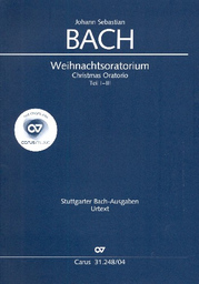 Weihnachtsoratorium BWV 248 Teil 1-3