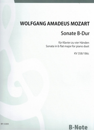Sonate Concertante B - Dur KV 358
