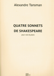 Quatre Sonnets De Shakespear