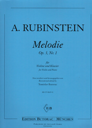 Melodie F - Dur Op 3/1