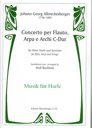 Konzert für Flöte, Harfe und Streicher C - Dur