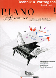 Piano Adventures 4 - Technik + Vortragsheft 2/2