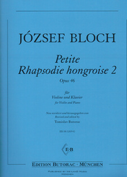 Petite Rhapsodie Hongroise 2 Op 46