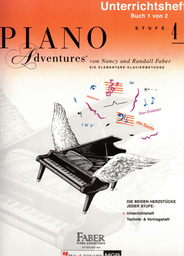 Piano Adventures 4 - Unterrichtsheft 1/2