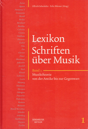 Lexikon Schriften Ueber Musik 1