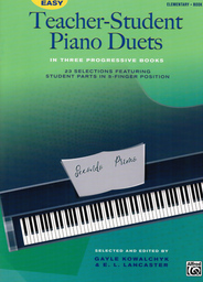 Easy Teacher Student Piano Duets 1