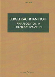 Rhapsody On A Theme Of Paganini Op 43