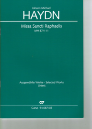 Missa Sancti Raphaelis Mh 87/111