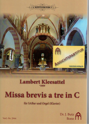 Missa brevis a tre in C
