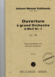 Ouverture a grand Orchestre d - moll op 38