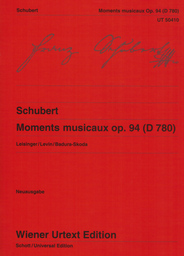 6 Moments Musicaux Op 94 D 780