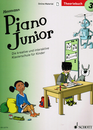 Piano Junior 3 - Theoriebuch