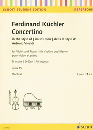 Concertino D - Dur Op 15 Im Stil von Vivaldi