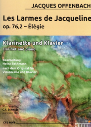 Les Larmes De Jacqueline Op 76/2