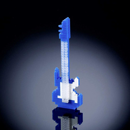 Brixies E - Gitarre Blau