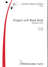 Origami With Black Birds