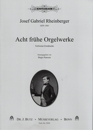 8 Fruehe Orgelwerke