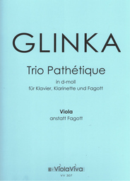 Trio Pathetique D - Moll
