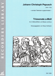 Triosonate A - Moll