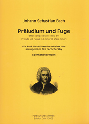 Präludium und Fuge BWV 849