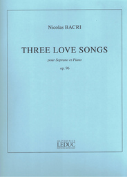 3 Love Songs Op. 96