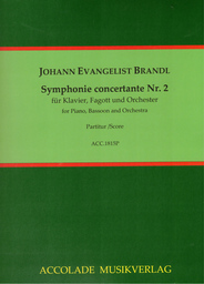 Symphonie concertante Nr. 2 für Klav, Fag und Orchester