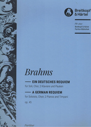 Ein Deutsches Requiem Op 45