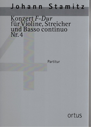 Konzert F - Dur Nr. 4 für Violine und Orchester