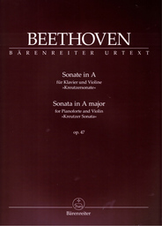 Sonate 9 A - Dur Op 47 (Kreutzer)