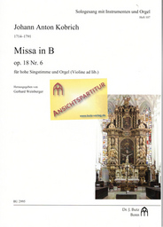 Missa B - Dur Op 18/6
